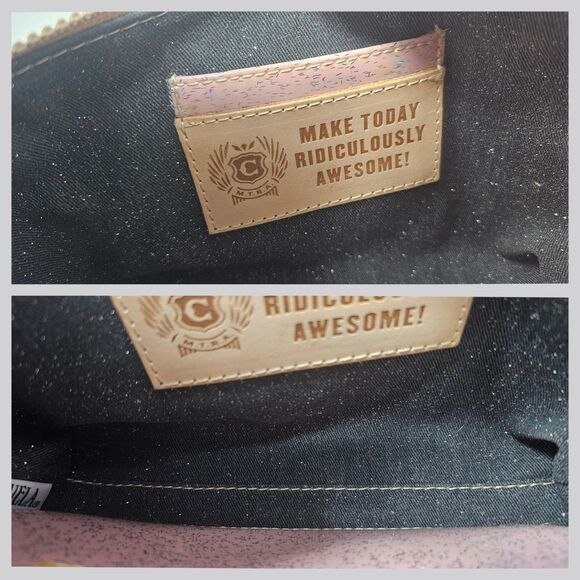 **$OLD**Consuela Sophie Black Swirly Midtown Crossbody Multicolor NWOT - Picture 5 of 10